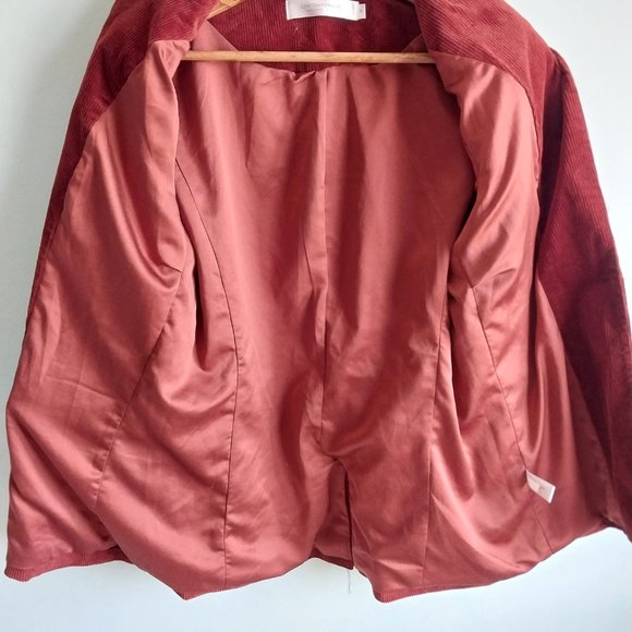 Simon's Contemporaine Women's Corduroy Blazer suit jacket - Picture 5 of 7